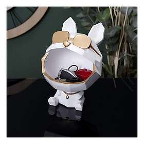 Northix Prydnadshund med Förvaring