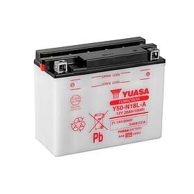 Yuasa Mc batteri Y50-N18L-A 12v 21,1 Ah