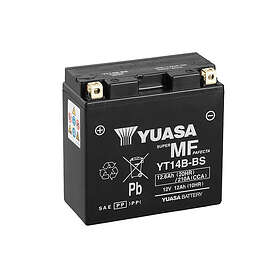 Yuasa Mc batteri YT14B-BS MF AGM 12v 12,6 Ah