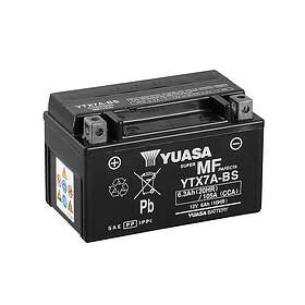 Yuasa Mc batteri YTX7A-BS MF AGM 12v 6,3 Ah