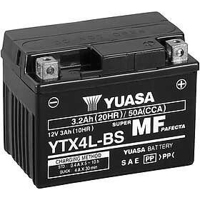 Yuasa Mc batteri YTX4L-BS MF AGM 12v 3,2 Ah