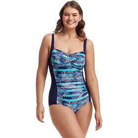 Funkita Ruched Palm Pilot Mastectomy Pocketing Swimsuit (Women's)