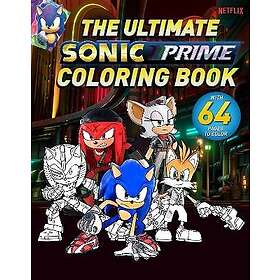 The Ultimate Sonic Prime Coloring Book