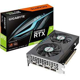 Gigabyte GeForce RTX 3050 EAGLE OC 6 GB GDDR6, 2xHDMI/2xDP