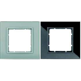 Hager 10116616 Täckram för Berker B7-serien 95 mm, svart