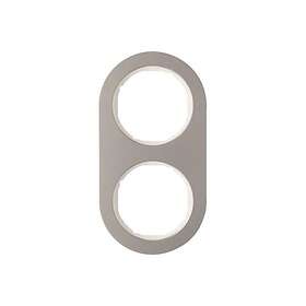 Hager 10122014 Ram till serie R.Classic Vit, 2 fack