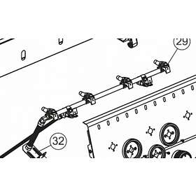 Broil King Valve grenrör Regal 590
