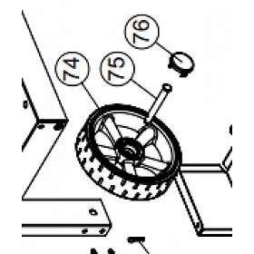 Broil King Hjul till crown cart