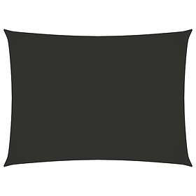 vidaXL Solseil oxfordstoff rektangulært 3x4,5 m antrasitt 135101