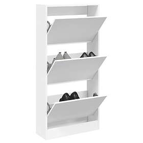 vidaXL Skohylla 60x21x125.5 cm konstruerat trä