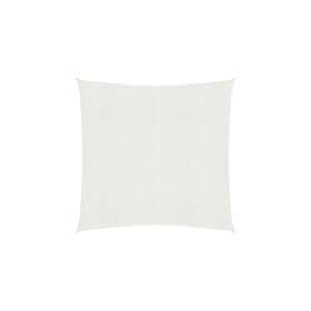 vidaXL Solsegel 160g/m² vit 5x5 m HDPE 311223