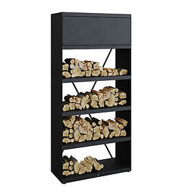 Ofyr Hylla Wood Storage 100 Black 3000073