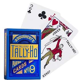 Bicycle Tally-Ho Metalluxe cards