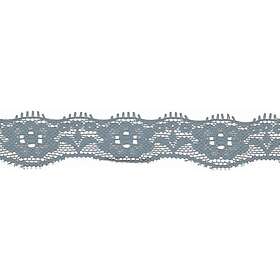 Ashly Blue Elastisk spets 20mm