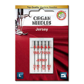 Jersey Organ SUK Ball Point 70-100, 5-pack Symaskinsnål