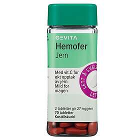 Gevita Hemofer Jern 70 Tabletter
