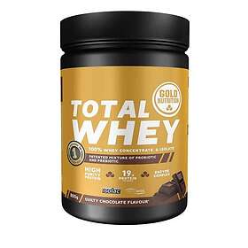 Gold Nutrition Total Whey 800g Chocolate Powder Drink Guld