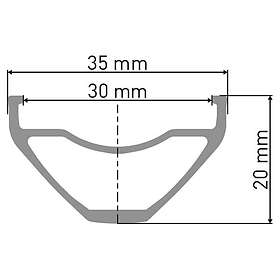 GTR Sl30 Boost 29´´ Disc 6b Tubeless Mtb Front Wheel Silver 15 x 110 mm