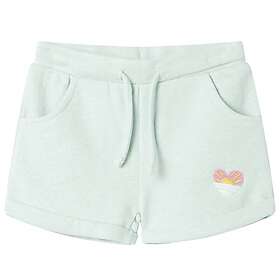 vidaXL Barnshorts med snöre blandad ljus mintgrön 104 10975