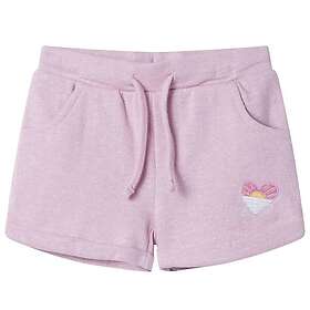 vidaXL Barnshorts med snöre blandad lila 92 10969