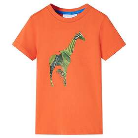 vidaXL Kjol för barn stark orange 128 12272