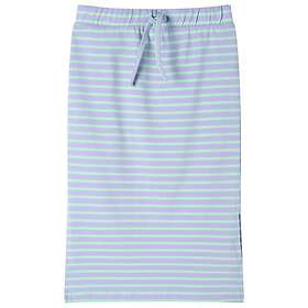 vidaXL Rak kjol med ränder för barn ljus mintgrön 128 10917