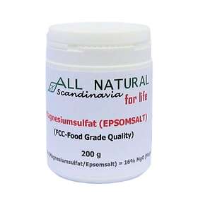 All Natural Supplies Epsomsalt 200g