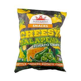 Poppamies Chips Cheddar Jalapeno