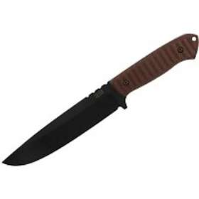 Za Pas Expandable Toxic, Brown Micarta, Cerakote ZAP-EXT-CE-M-BR