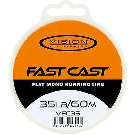 Vision Fast Cast Flat Running Line 60m 35lb