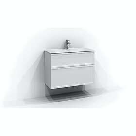 Svedbergs Tvättställsskåp Poem Ram 350 med 2 Lådor 3358412