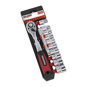 Kreator Hylsnyckelsats 1/2" 72 tdr. 12 dele