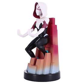 Marvel Spiderman Spider Gwen figur med hållare 20cm