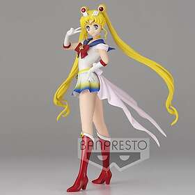 Sailor Moon Eternal the Movie Pretty Guardian Version B Glitter Glamours Super Moon figur 23cm