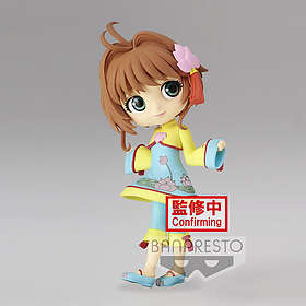 Sakura Cardcaptor Clear Card Kinomoto Version A Q Posket figur 14cm