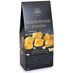 Fine Foods Västerbottenost Crumbles Svartpeppar 75g
