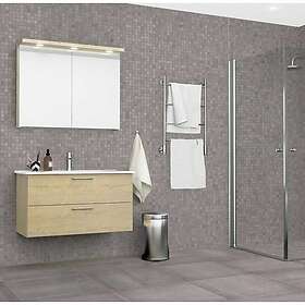 Silver Mosaik Ceramiche Keope Back Grå Grå Mosaic 3x3 cm