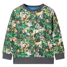 vidaXL Barntröja petrolfärgad 128 12022