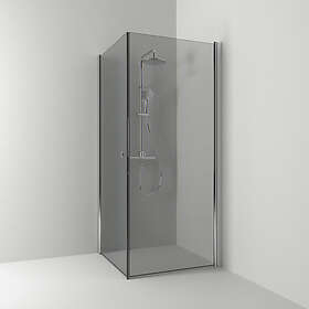 Svedbergs Duschhörn Skoga Rak Hörn HG Bl/Rö 90x100 63511491