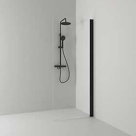 Svedbergs Duschdörr Skoga Rak Skärm HG Sv/Kl 67 63307270