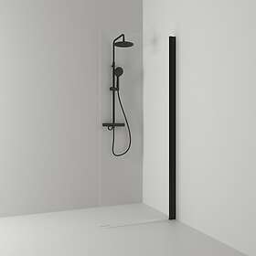 Svedbergs Duschdörr Skoga Rak Skärm HG Sv/Kl 77 63307280