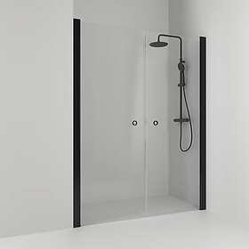 Svedbergs Duschdörr Skoga Rak Dubbel Nisch Dnisch HG Sv/Kl 178 60207290