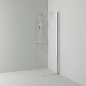 Svedbergs Duschdörr Skoga Rak Skärm HG Bl/Fr 62 63308465