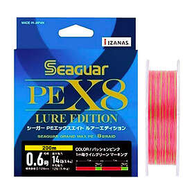 Seaguar PE X8 Lure Edition 150m Multicolor 1,5Gou 0,205mm