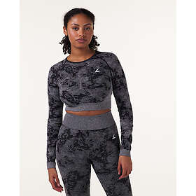 Levity Fitness Device Seamless Ruch Crop LS (Women's)