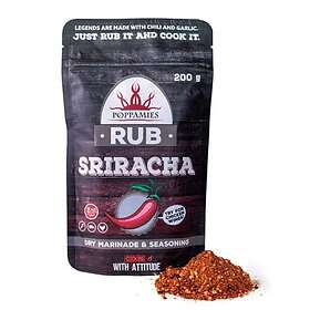 Poppamies Sriracha rub