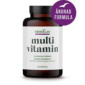 Närokällan Multivitamin Tidsfördröjd 180 Tabletter