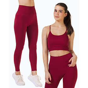 Bumpro Base Tights Wine & Perfect Rib Bra Wine Sett (Dam)
