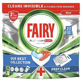 Fairy Platinum Plus Deep Clean Maskindiskstabletter 23st