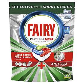 Fairy Platinum Plus QW Green Maskindiskstabletter 45st